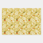 Botanisch Geschenkpapier Set (Vorderseite)