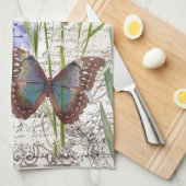 botanisch geschirrtuch (Viertel Falte)