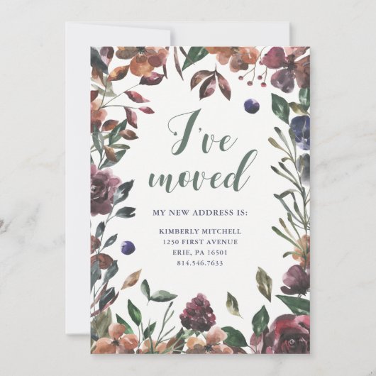 Botanisch gewürzt | Neue Adresse Ankündigung (Vorderseite)