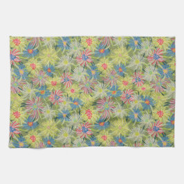 Botanisch-größere Version der Sommer-Eis-Pflanze Geschirrtuch