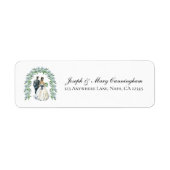 Botanisch grüne Architektur Blumengarten Hochzeit (Vorne)