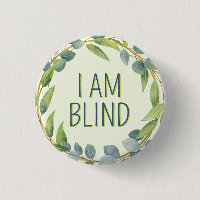 Botanisch grüne Blätter Ich bin Blind