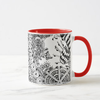 Botanisch-inspirierte Tasse