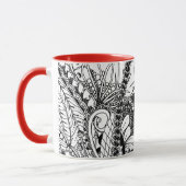 Botanisch-inspirierte Tasse (Links)