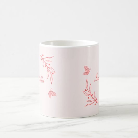 Botanisch Kaffeetasse (Mittel)