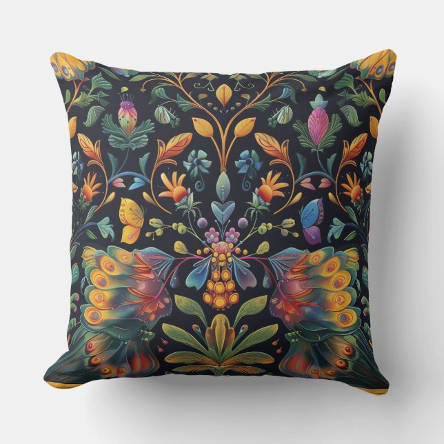 Botanisch Kissen (Vorderseite)