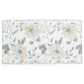 Botanisch-klassisch-weiß-floral Kissenbezug (Vorderseite-Rechts)