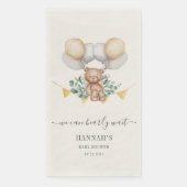 Botanisch können wir frühzeitig eine Baby-Dusche a Serviette (Vorderseite)