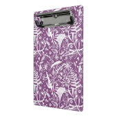 Botanisch Lila modern Mini Klemmbrett (Gewinkelt2)
