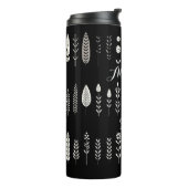 Botanisch minimalistisch thermosbecher (Nach links gedreht)
