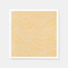 Botanisch-modern-goldblütig Serviette