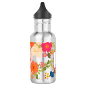 Botanisch-Monogramm Edelstahlflasche (Links)