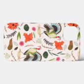 Botanisch orangefarbene Türkei und Kürbis Verlasse Case-Mate iPhone Hülle (Rückseite (Horizontal))