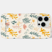 Botanisch - Pastel Coral Reef Minimal Case-Mate iPhone Hülle (Rückseite (Horizontal))