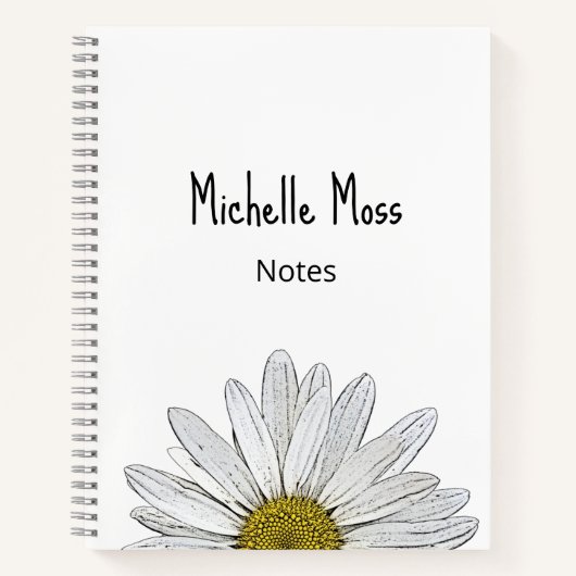 Botanisch Personalisiert Notizblock (Vorderseite)