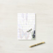 botanisch post-it klebezettel (Auf Schreibtisch)