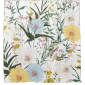 Botanisch reizend duschvorhang (Vorderseite)