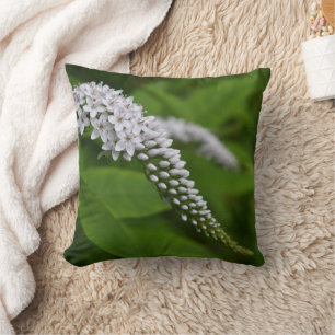 Botanisch reversibel grün kissen