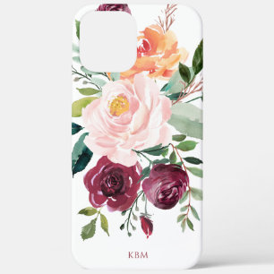 Botanisch-rustikale Wasserfarbe mit Ihrer Monogram Case-Mate iPhone Hülle