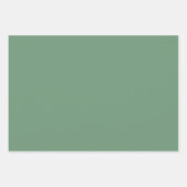 Botanisch-sonniges Gelbwasser Geschenkpapier Set (Vorderseite 2)