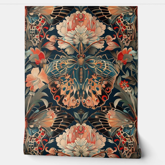 Botanisch Tapete (Abrollen)