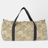 Botanisch Vintag floral Duffle Bag (Vorderseite)