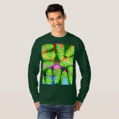 BOTANISCHE ABSTRAKTE BANANEN BLÄTTER T - Shirt (Vorne ganz)