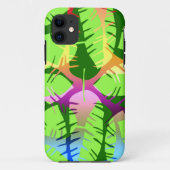 BOTANISCHE ABSTRAKTE BANANENBLÄTTER Case-Mate iPhone HÜLLE (Rückseite)