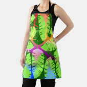 BOTANISCHE ABSTRAKTE BANANENBLÄTTER SCHÜRZE (InSitu)