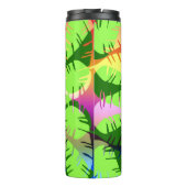 BOTANISCHE ABSTRAKTE BANANENBLÄTTER THERMOSBECHER (Rückseite)
