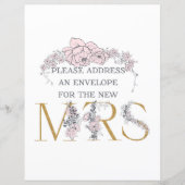 Botanische Adresse und Umschlagzeichen (Vorderseite)