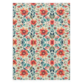 Botanische AI Floral Elegance Tableclout Tischdecke (Vorderseite)