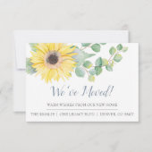 Botanische Änderung der Adresse Wasserfarben Sonne (Vorderseite)