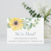 Botanische Änderung der Adresse Wasserfarben Sonne (Stehend Vorderseite)