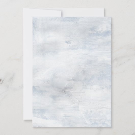 Botanische Änderung des Datums Einladung (Rückseite)