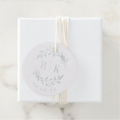 Botanische Anfangszeiten Hochzeitmonographie Geschenkanhänger (Mit Box)