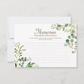 Botanische Antwort auf die Gedächtnisgrüne (Rückseite)