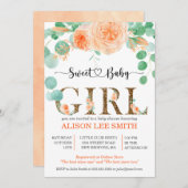 Botanische aquamarine und orangefarbene Kinderdusc (Vorne/Hinten)