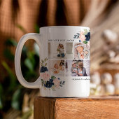Botanische Aquarellbilder Kaffeetasse