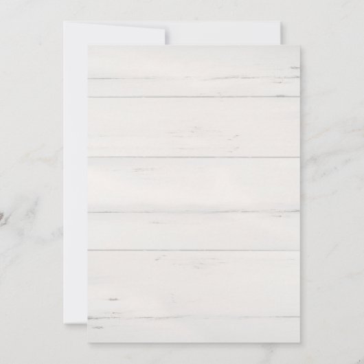 Botanische Aquarellblütendusche Party Babydusche (Rückseite)