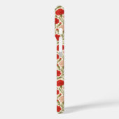 Botanische Ästhetische Rote Narbe Case-Mate iPhone Hülle (Rückseite / Links)