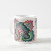 Botanische Atemwatercolor-Tasse Kaffeetasse (Vorderseite Links)
