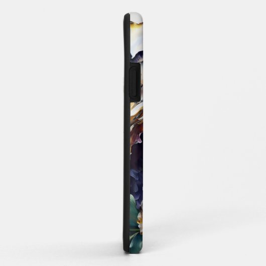 Botanische Austernkunst Case-Mate iPhone Hülle (Hinten/Rechts)