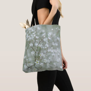 Botanische Baby-Atem-Blumen-Naturfotografie Tasche