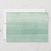 Botanische Babyparty-Einladung wunderlich Einladung (Rückseite)