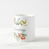 Botanische Banner-Tasse Kaffeetasse (Mittel)