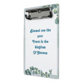 Botanische Beatituden Mini Klemmbrett (Gewinkelt2)