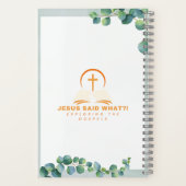 Botanische Beatituden Notizblock (Rückseite)