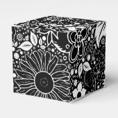 Botanische Beauties Black-Square Gevor Box Geschenkschachtel (Vorderseite)