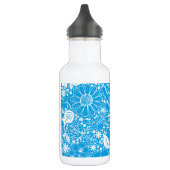 Botanische Beauties Light Blue Edelstahlflasche (Links)
